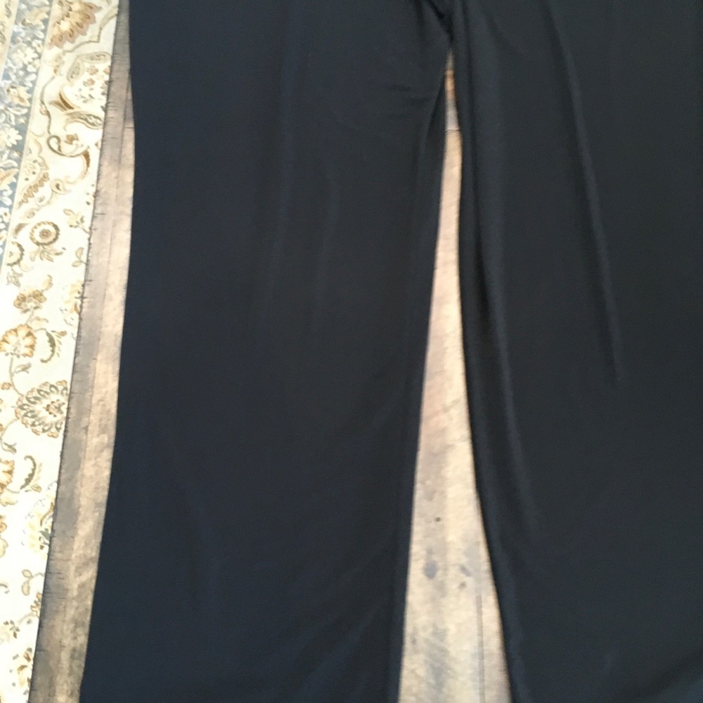 George XXL Classic Black Trousers Stretch Waist